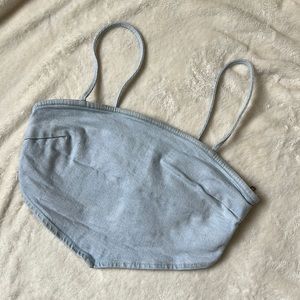 Zara Denim Croptop